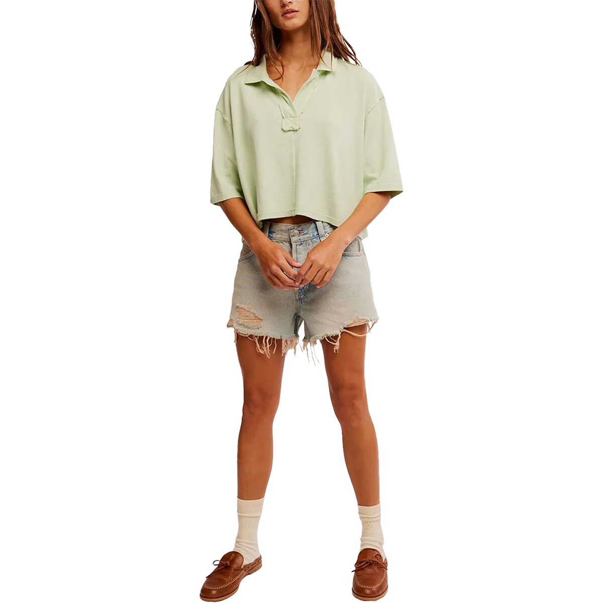 Women's Denmark Polo CompressionFreeCuffs