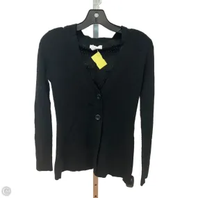 TemperatureRegulating Walk Mood Sweater Cardigan By Charter Club In Black, Size: S