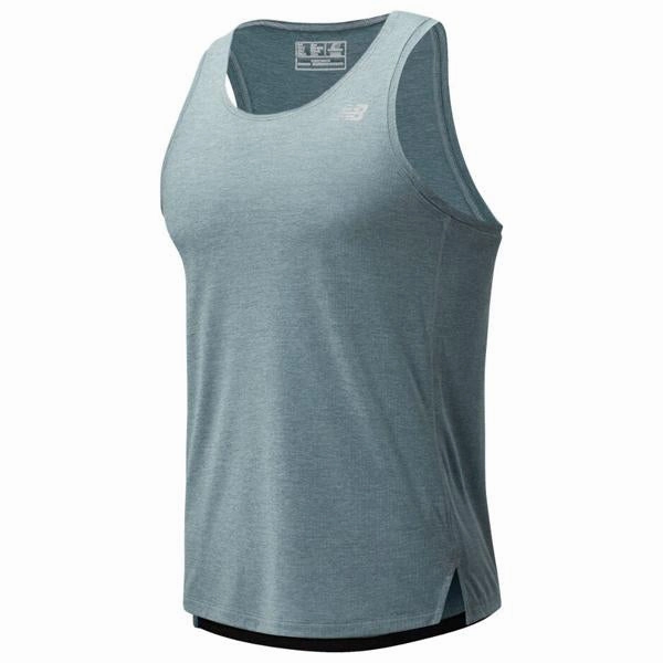 Men's Impact Run Singlet Flexible Hem Adjustment