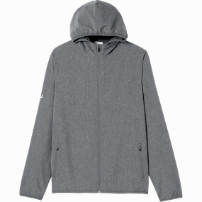 Casual Comfy Layer Double Layered Hood Men's Outdoor Trainer Shell