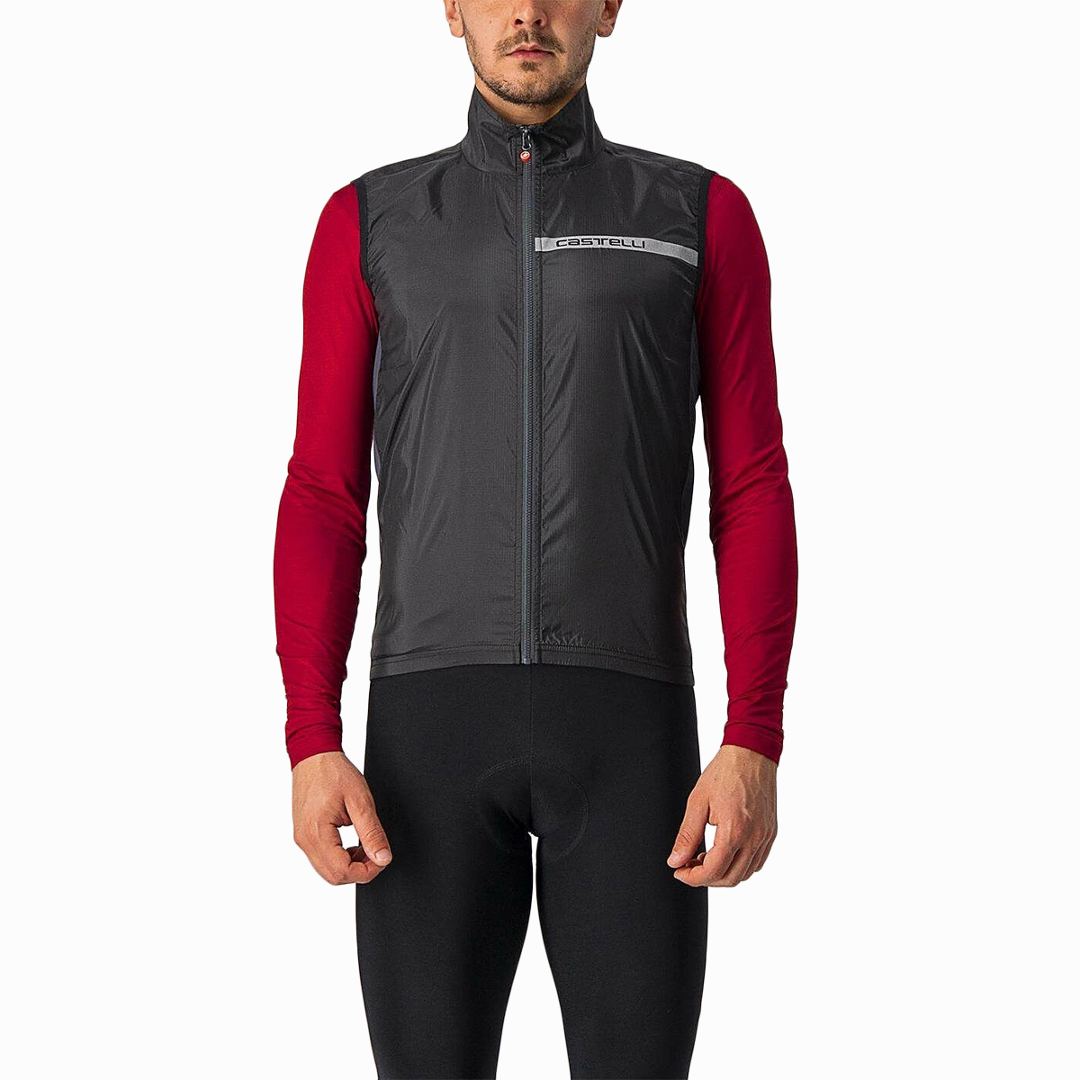 Men's Squadra Stretch Vest Light Diffusing Fabric