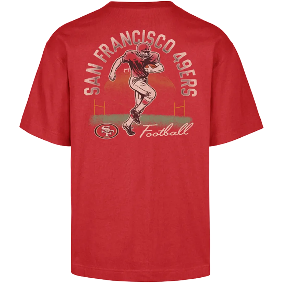 FlatlockSeaming TearResistant Material Men's 49ers Game On Foundation Tee