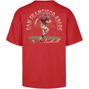Men's 49ers Game On Foundation Tee Planet Care MicroPerforatedTexture