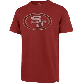 Men's 49ers Grit Scrum Tee DoubleStitchedSeams Antibacterial Finish