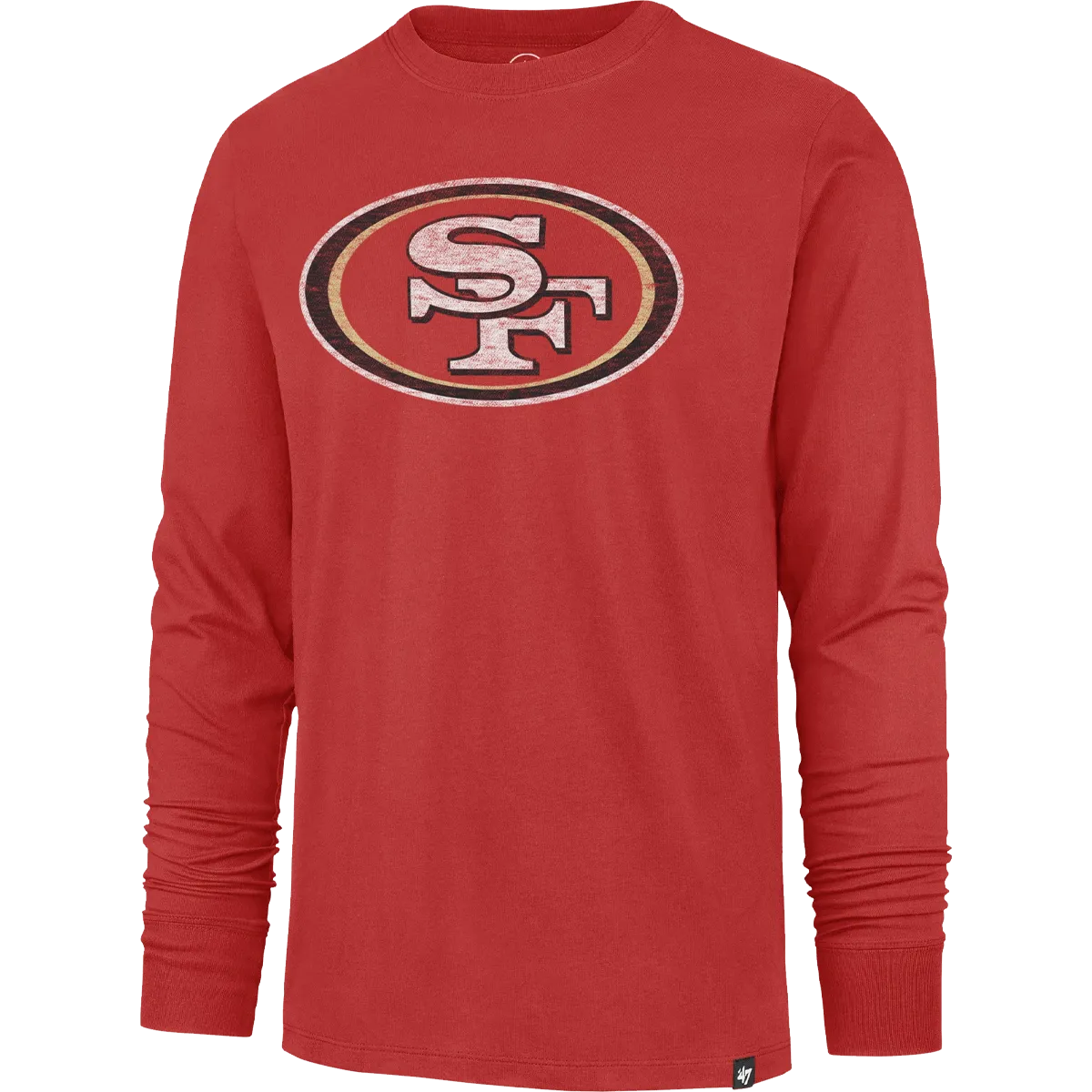 Layered Paneling Athleisure Cool Men's 49ers Premier Franklin Long Sleeve