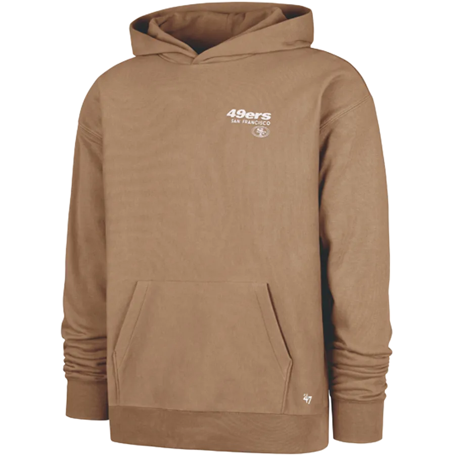 Men's 49ers Triple Double Foundation Hoodie Focus Mood Cool Edge