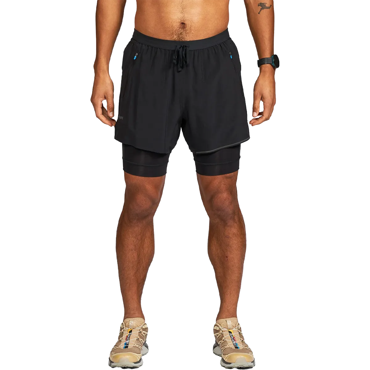 Peace Core Men's 5" AFO Middle Short Ultra 2-in-1