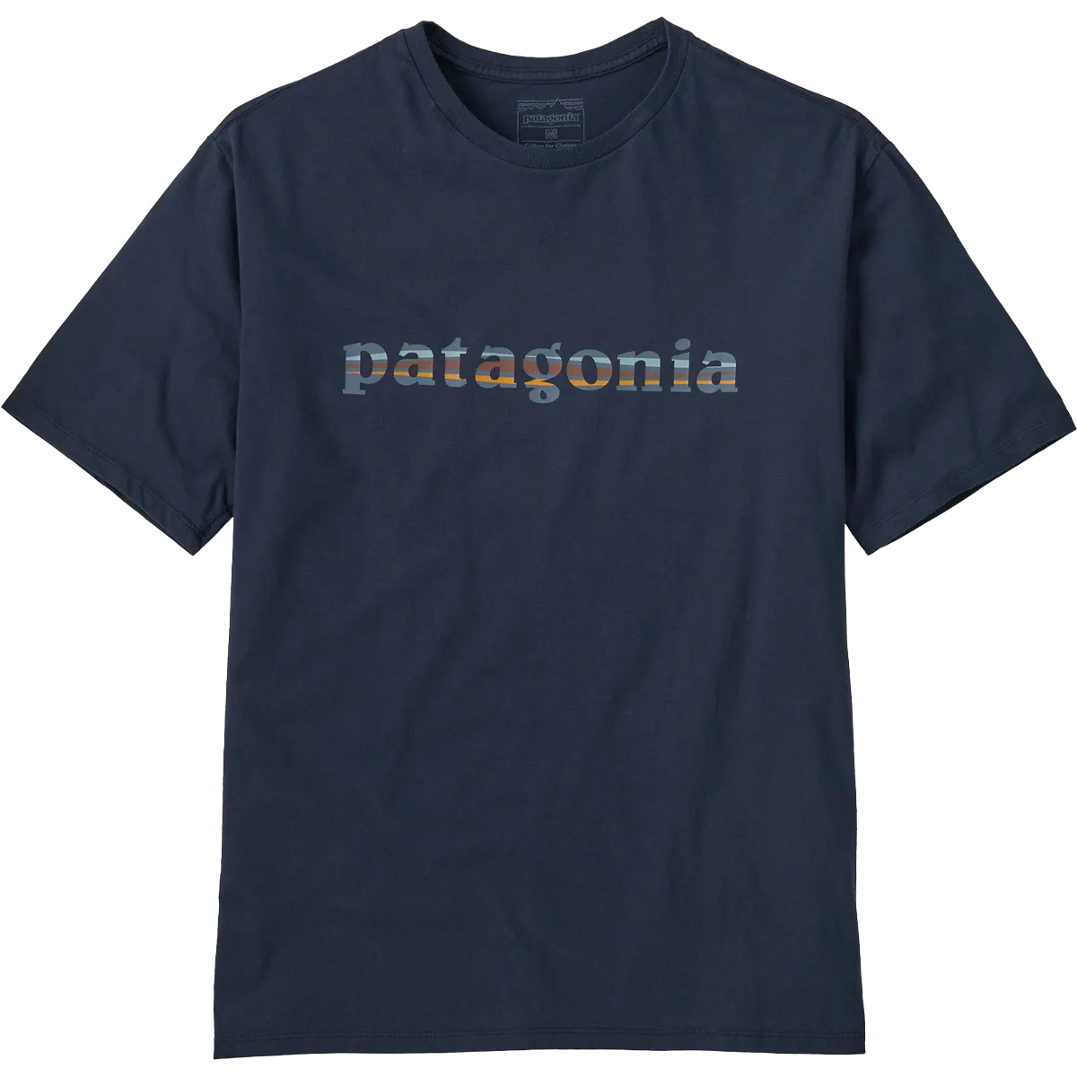 Screen Core Men's 73 Skyline Text Logo Organic T-Shirt