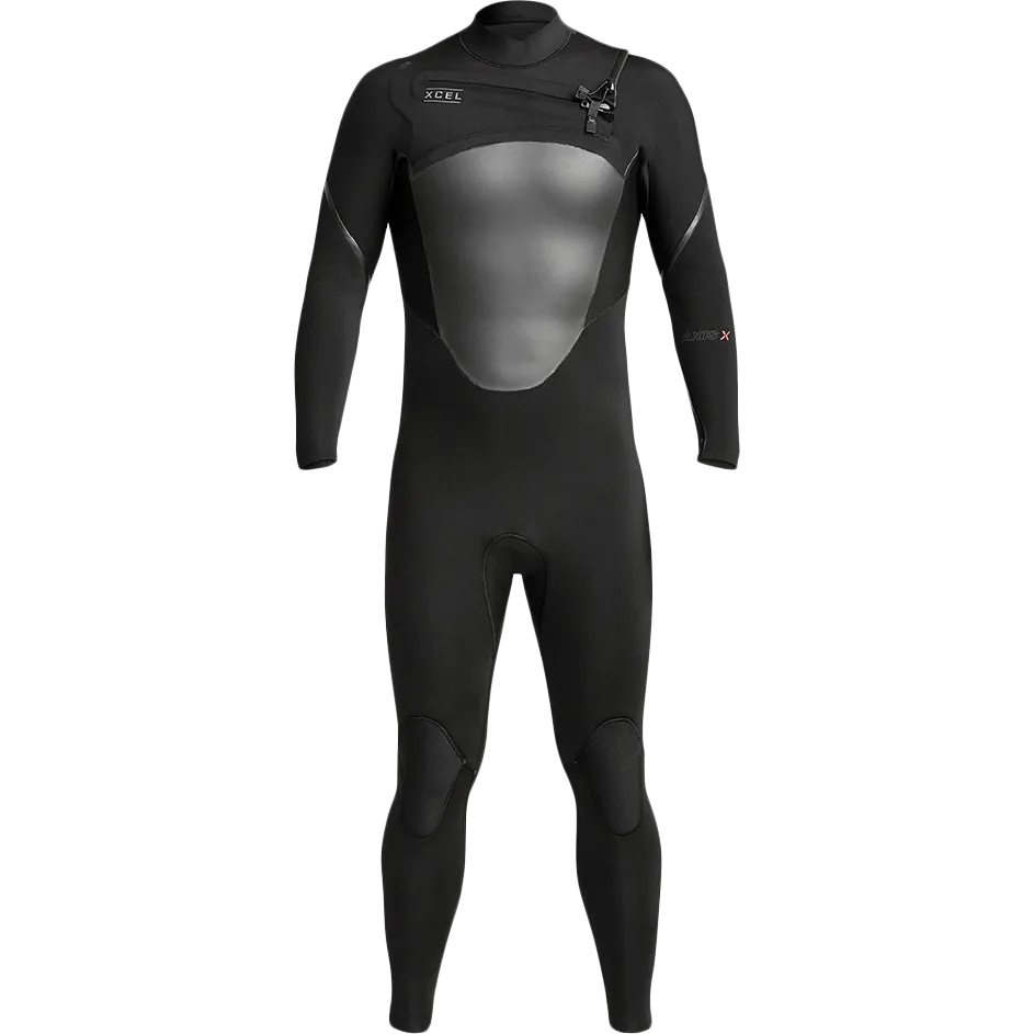 Men's Axis X 4/3mm Chest Zip Flatlock stitching Vegan Mood