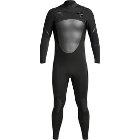 Men's Axis X 4/3mm Chest Zip Flatlock stitching Vegan Mood