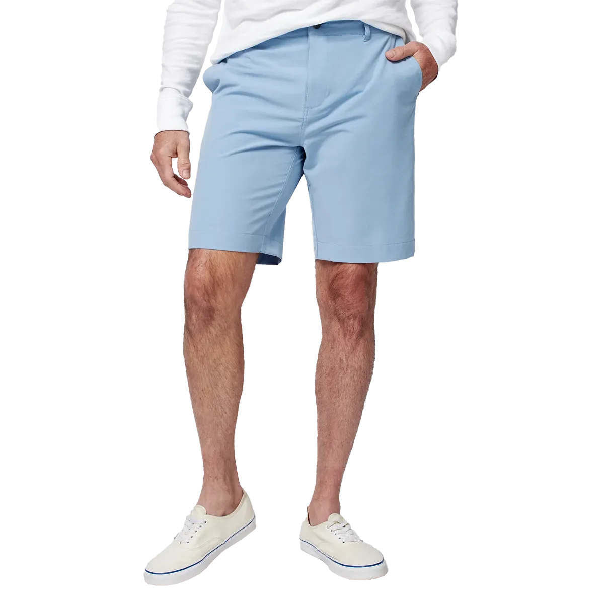 SoftenedEdges Beach Fit Men's Belt Loop All Day Short 7"