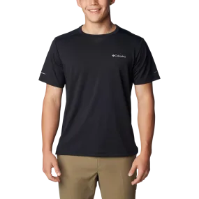 SheerLayeredPanels Men's Black Mesa Shortsleeve Crew