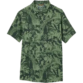 Men's Bless Up Short Sleeve Breathable Stretch Shirt NonBindingCollar