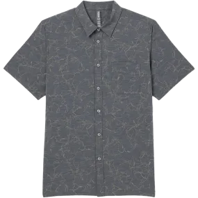 Move Fast Permanent Crease Men's Bridge Short Sleeve Button Down