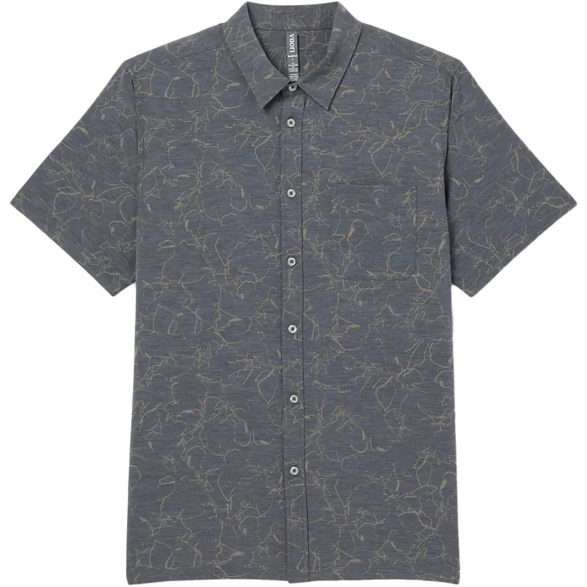 Men's Bridge Short Sleeve Button Down Stream Fit Organic Cotton