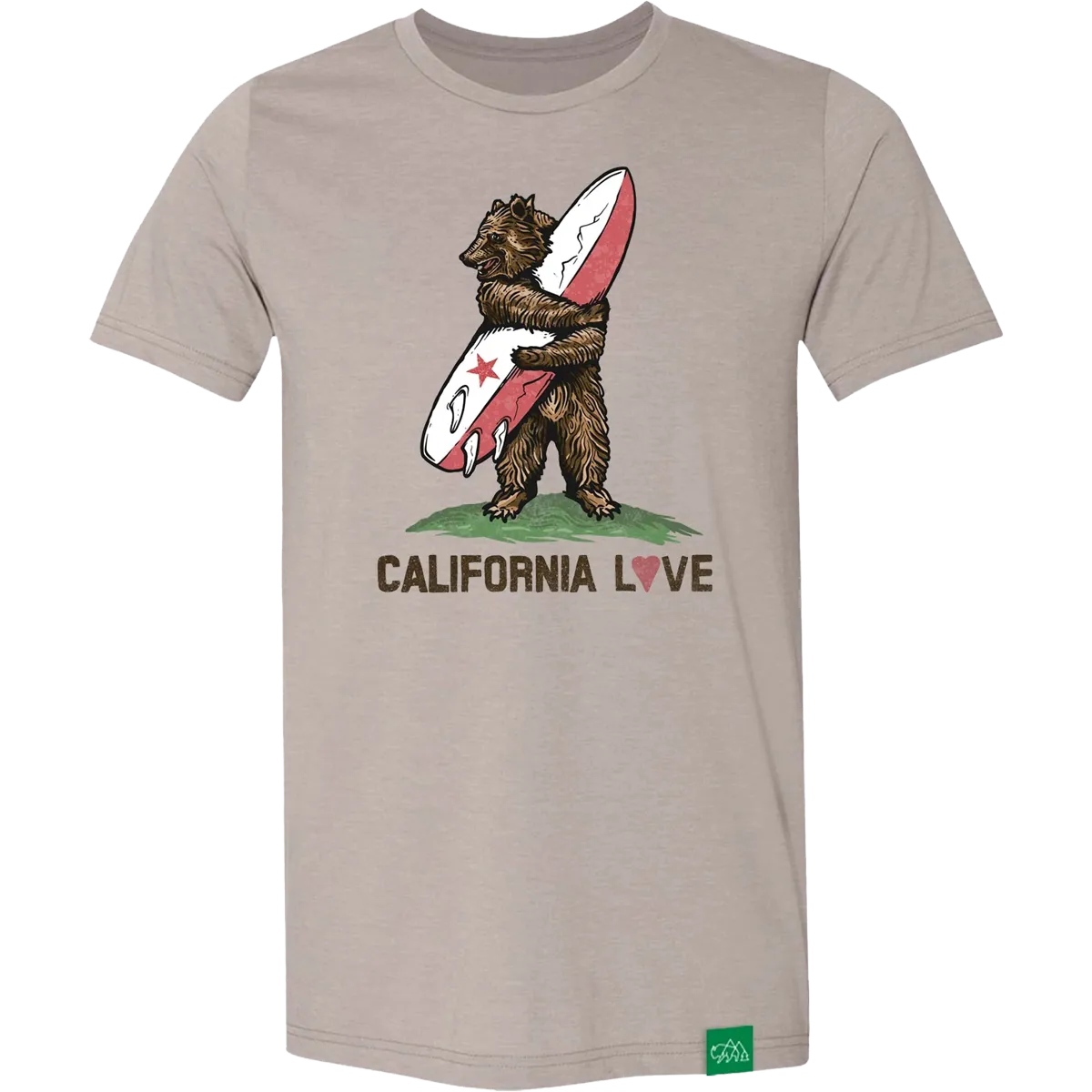 Men's Calfornia Love Tee PreShrunk Cotton