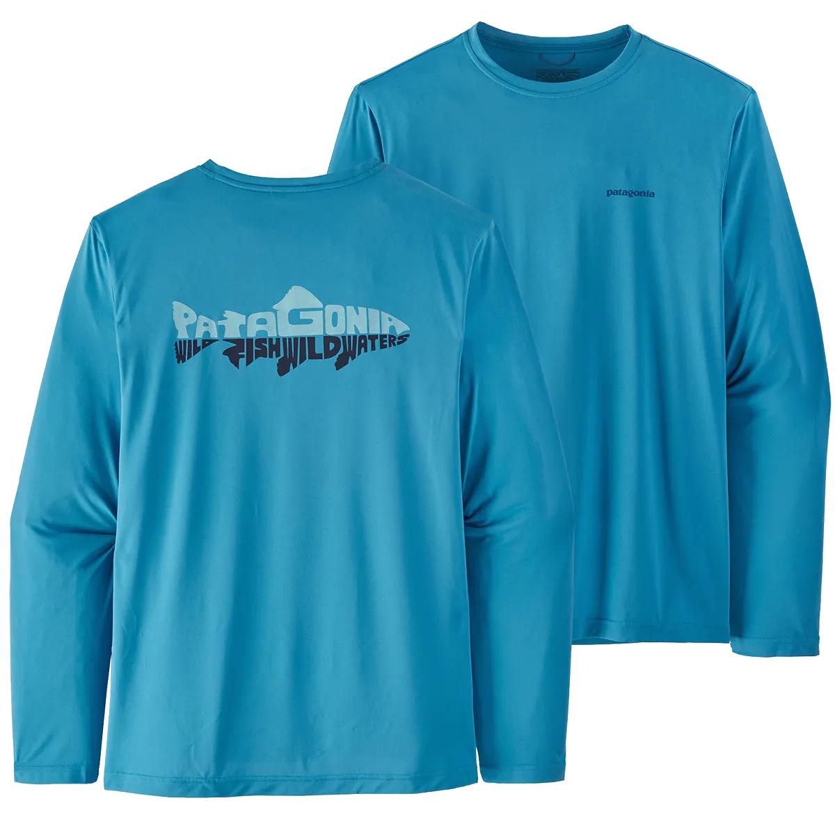 PressureRelief Seams Men's Capilene Cool Daily Fish Graphic Long Sleeve
