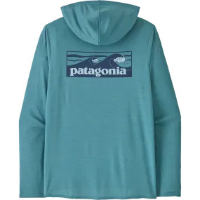 Men's Capilene Cool Daily Graphic Hoody Feather Glow AntimicrobialTreatment