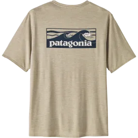 Romance Fit Sustainable production Men's Capilene Cool Daily Graphic Shirt Waters