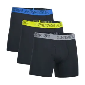 Late Breeze Cyber Glow Men's Charged Cotton Boxerjock 6" (3 Pack)