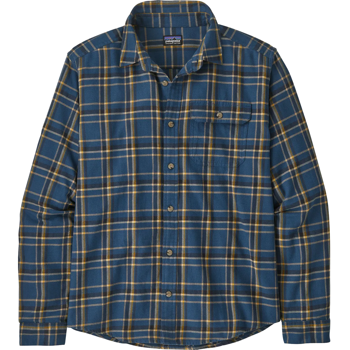 Men's Cotton in Conversion Lightweight Fjord Flannel Shirt Handmade Glow World Tone