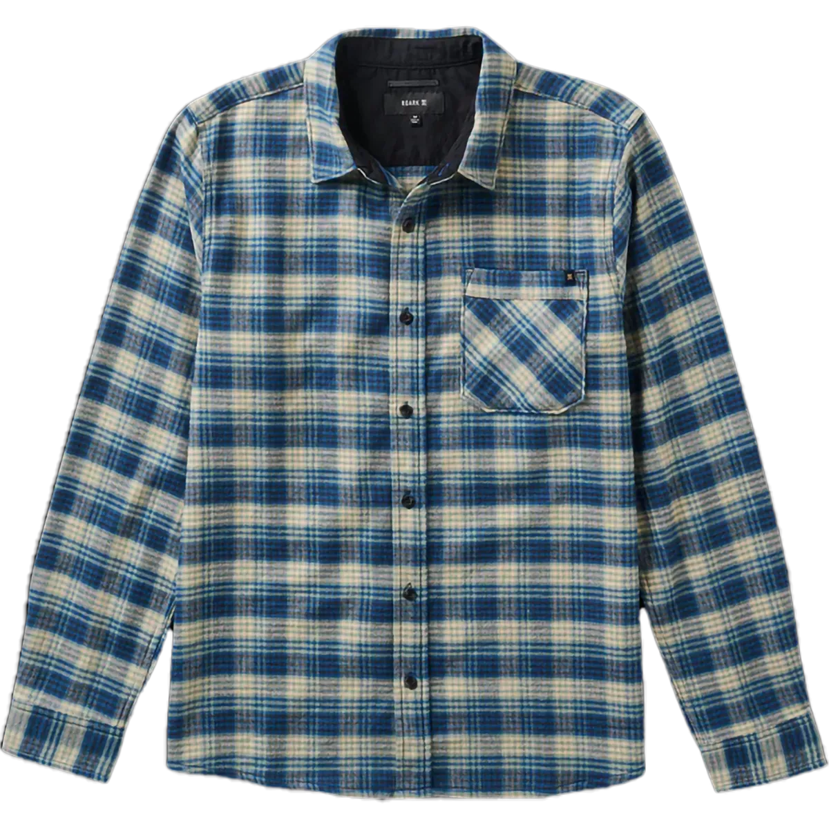 Men's Crossroads Organic Long Sleeve Flannel Brave Mode MultiPocket Design