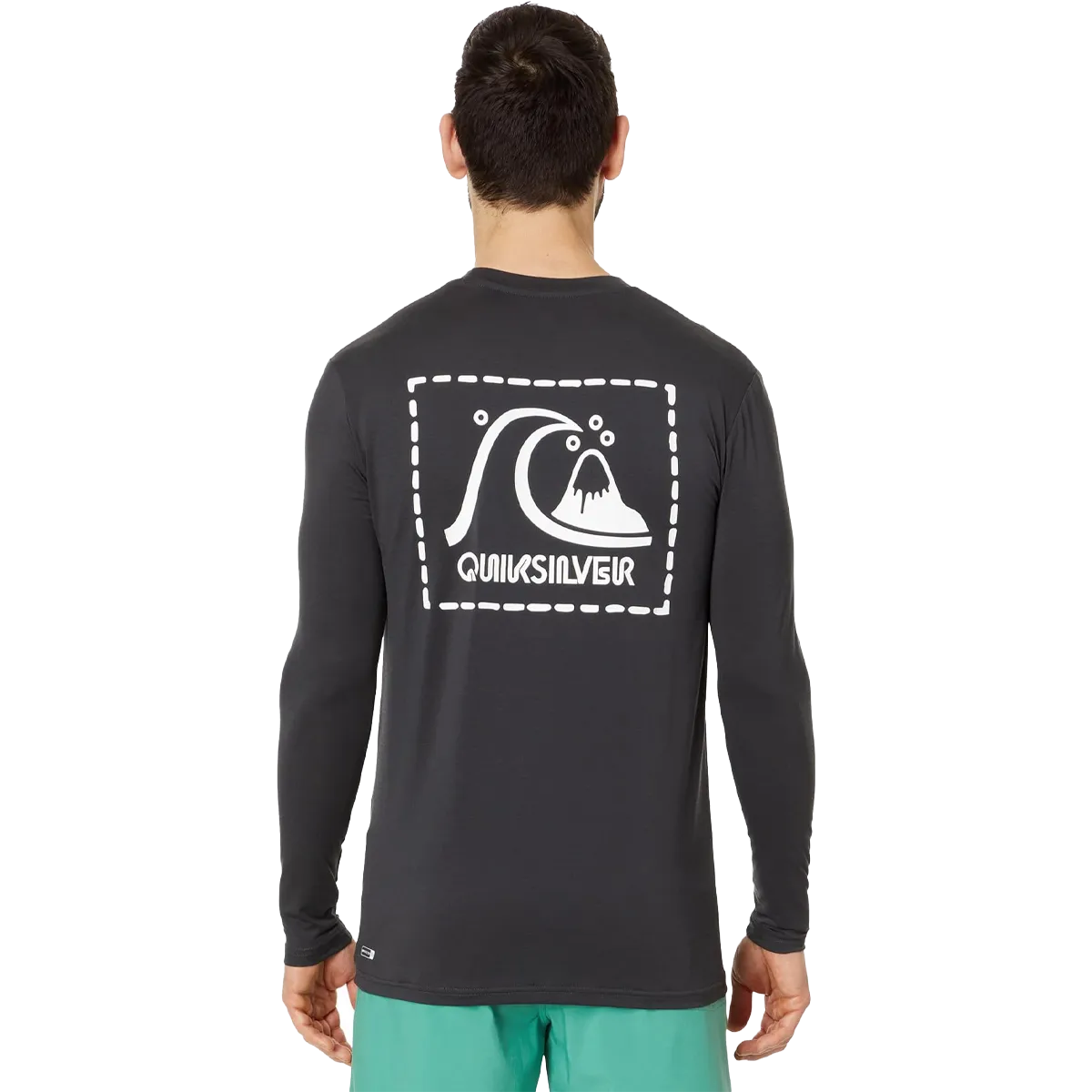 Men's DNA Surf Tee Long Sleeve DoubleStitchedEdges AntibacterialFinish