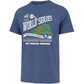 Men's Dodgers World Series Champs Franklin Tee SmoothEdging Club Mode