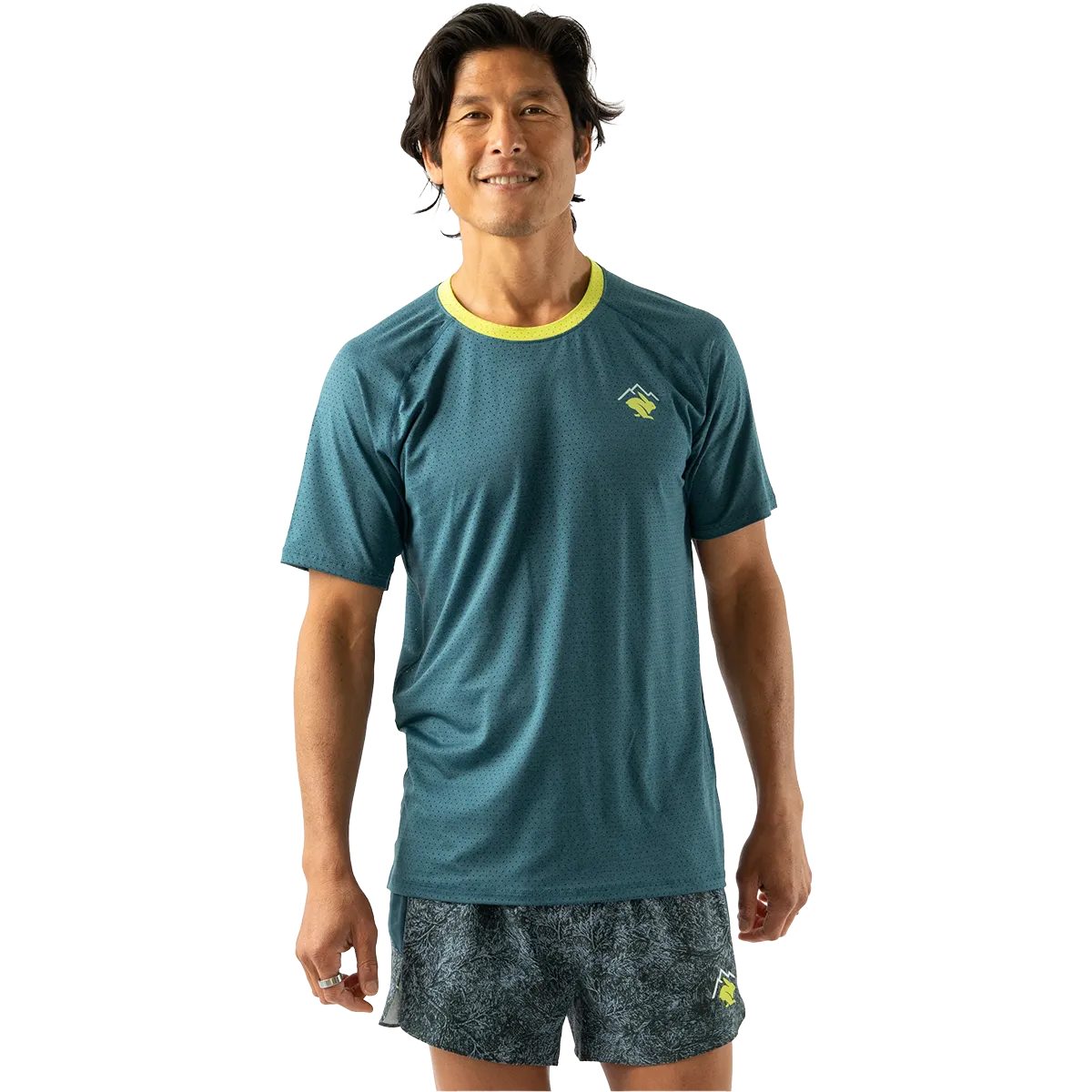 HeavyDuty Zipper Men's EZ Tee Perf Short Sleeve Trail