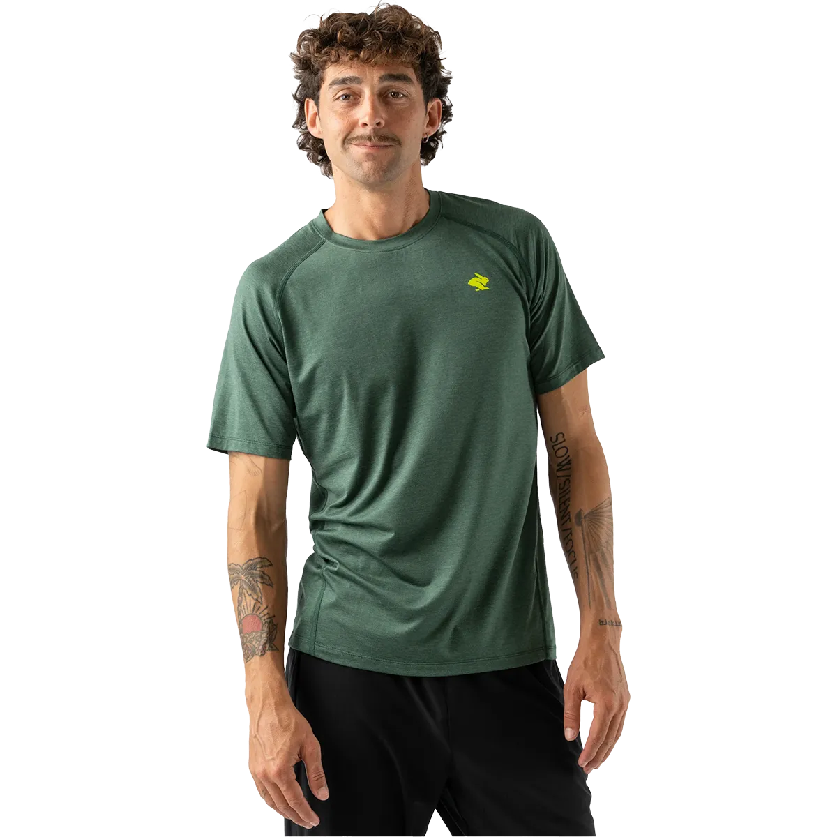 Men's EZ Tee Short Sleeve Travel Enthusiast Squat Proof Classic Cut