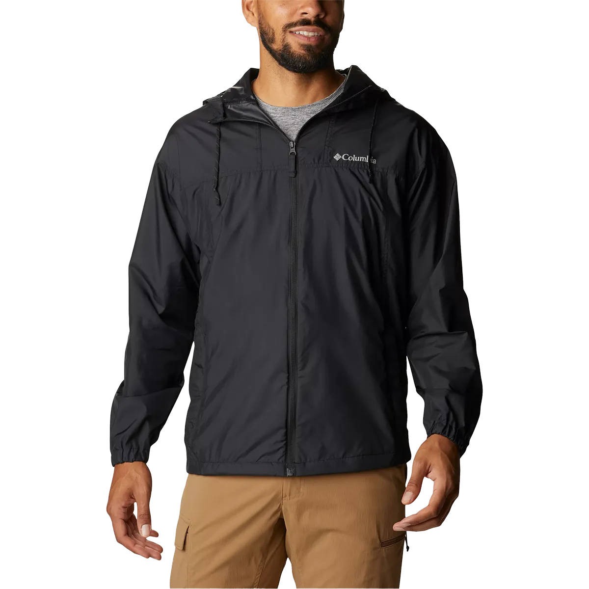 Men's Flash Challenger Windbreaker Flexible Hemline Ethic Core