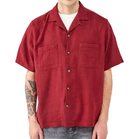 Compression Fit Men's Gauze Crinkle Shirt