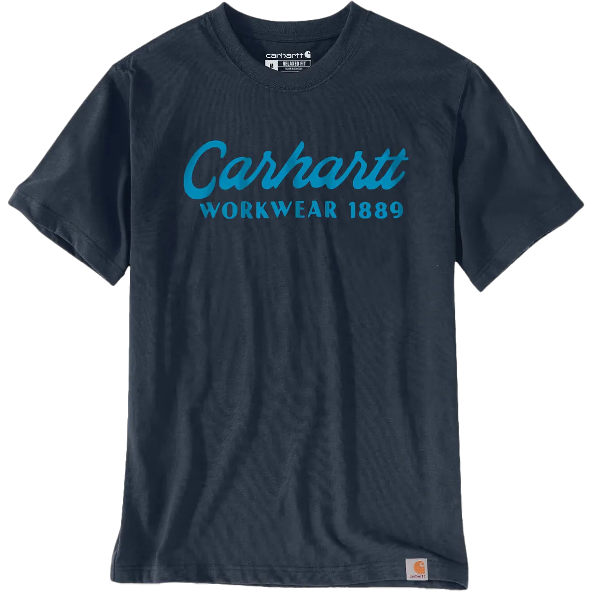 Soft Flow Men's Heavyweight Short Sleeve Script Graphic Tee