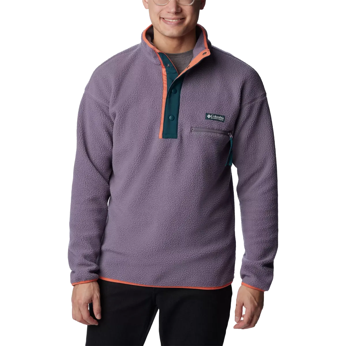 Easy Breath Men's Helvetia Half Snap Fleece