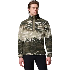 AbrasionResistantFabric Ventilation Panels Men's Helvetia II Printed 1/2 Snap Pullover