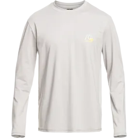 World Glow Men's Heritage Heather Long Sleeve Rashguard