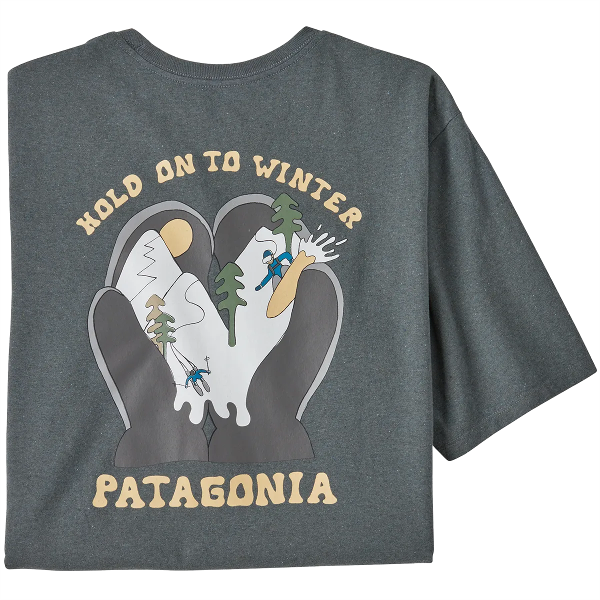 Men's Hold On To Winter Responsibili-Tee Gym Safe