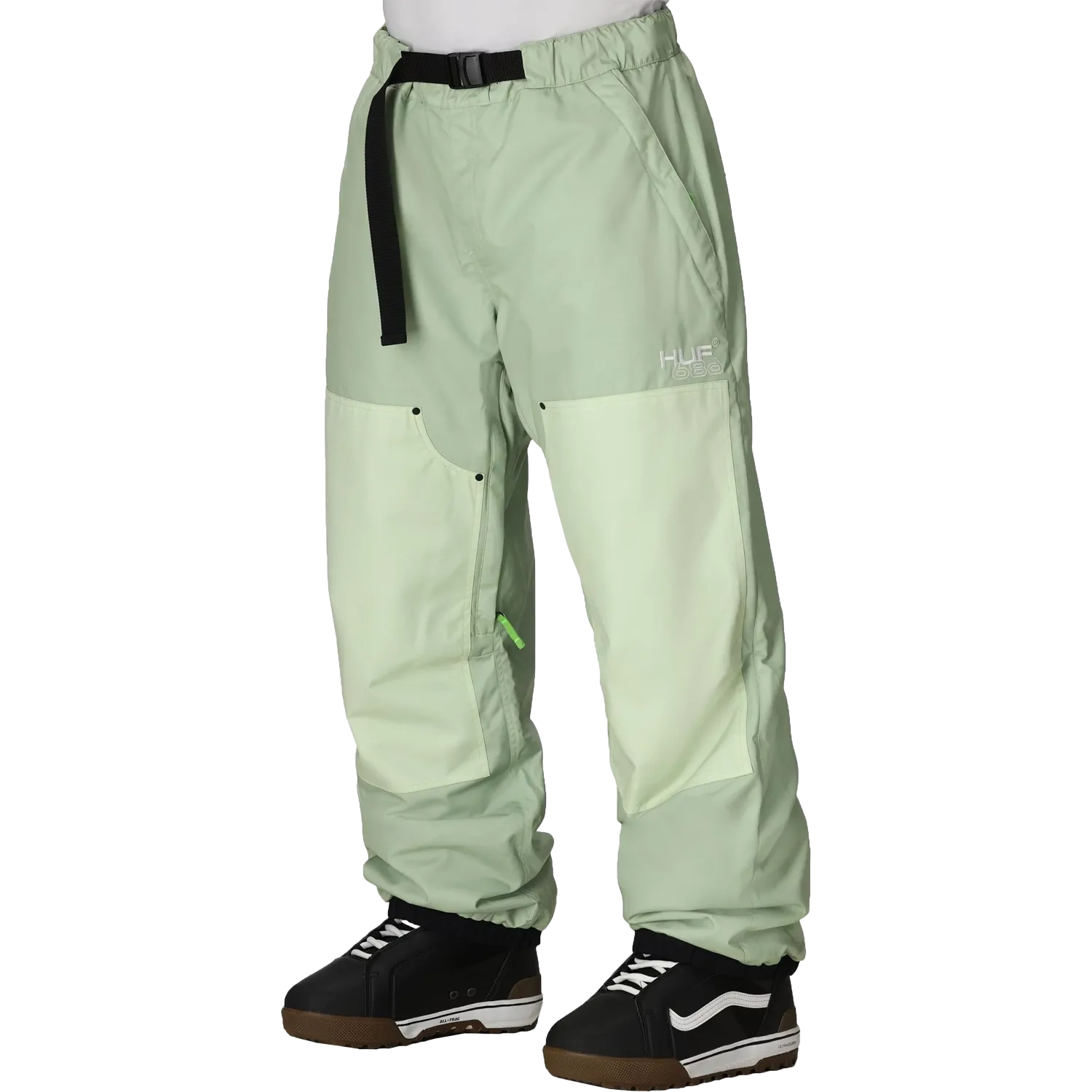 Men's Huf Double H Pant Windproof Outer Layer NonSlipTrim