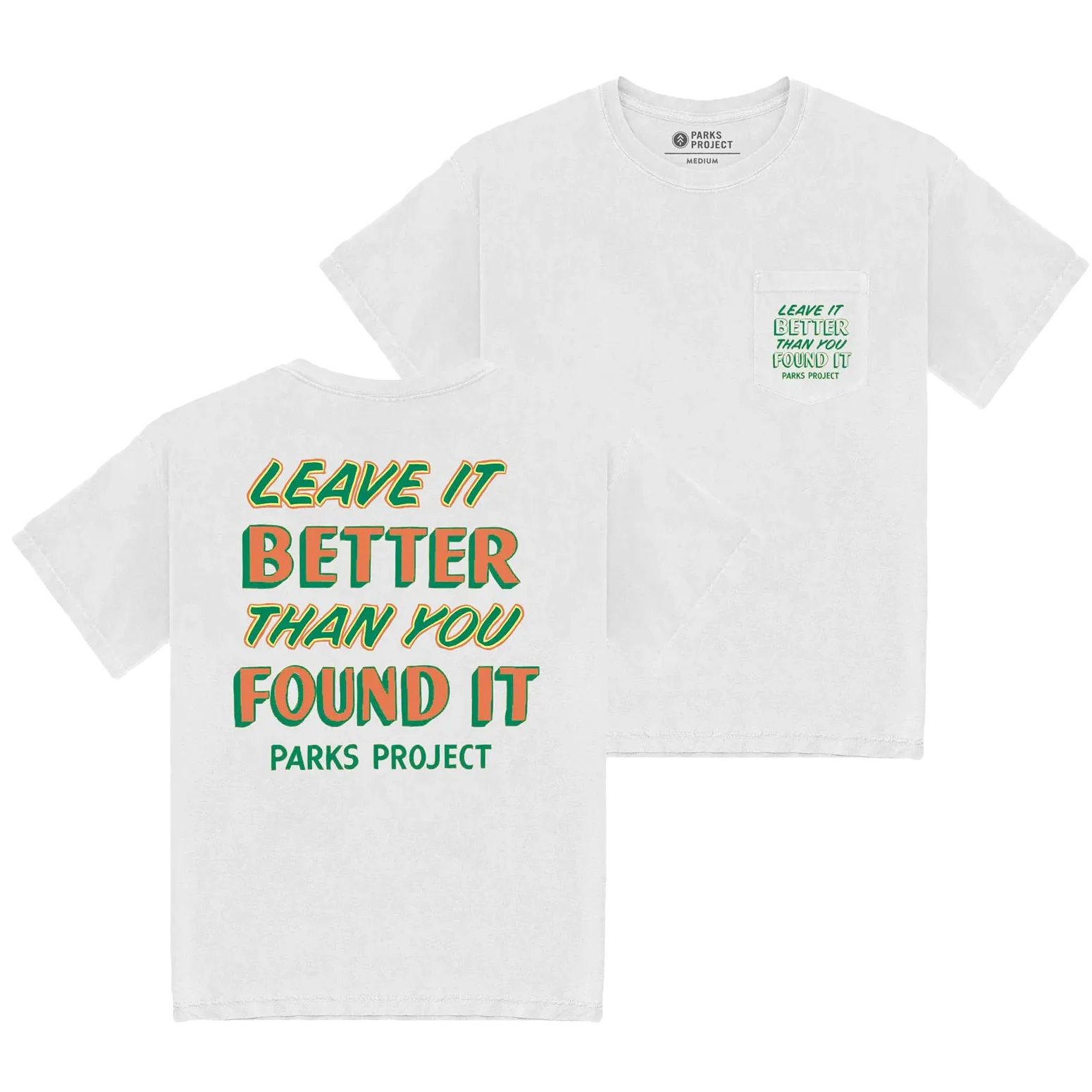 Bold Core Icon Glow Men's Leave it Better Trail Crew Pocket Tee