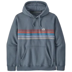 Men's Line Logo Ridge Stripe Uprisal Hoody Gloss Fit Day Glow