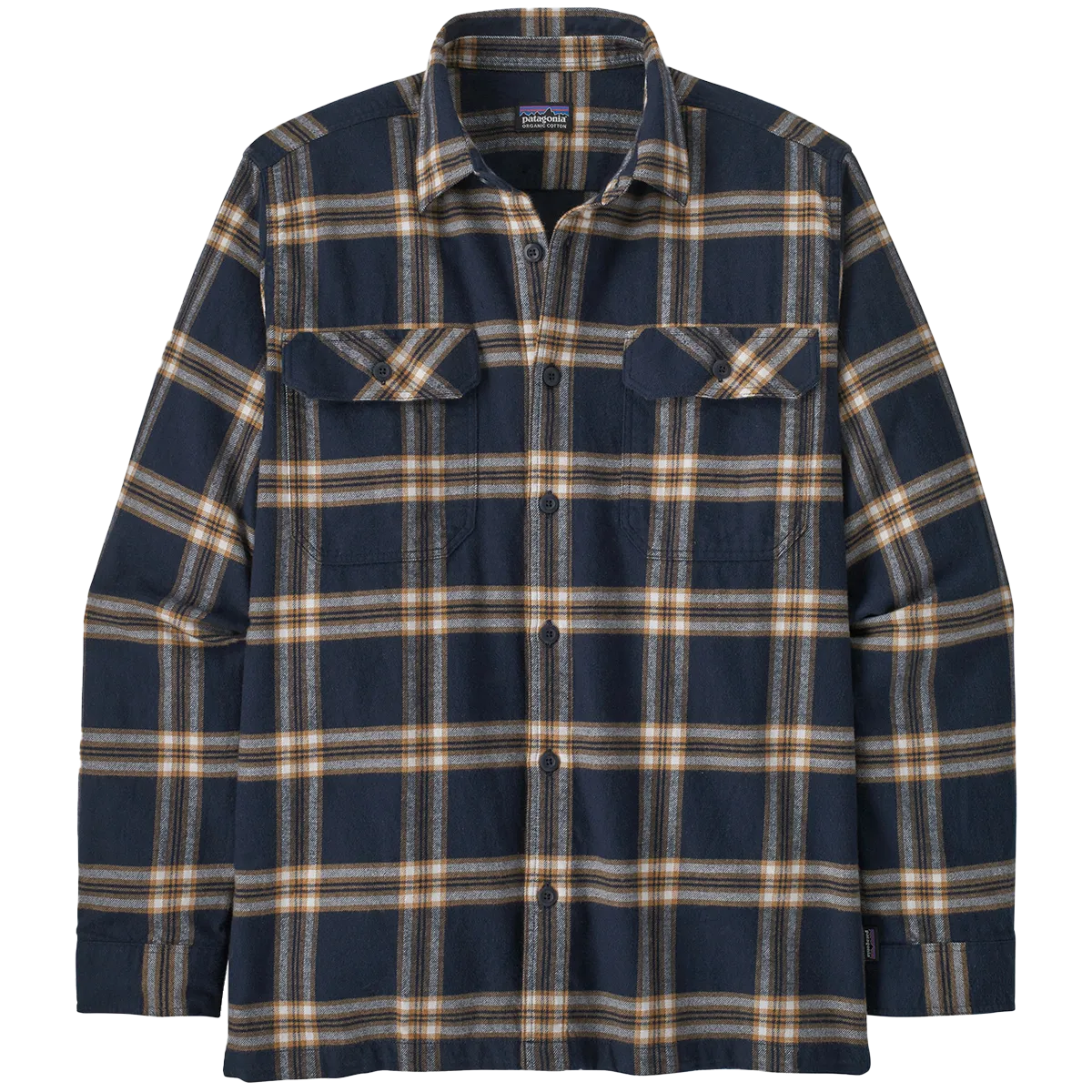 AntiStatic Cloth Cloud Core Men's Long Sleeve Organic Cotton Fjord Flannel Shirt