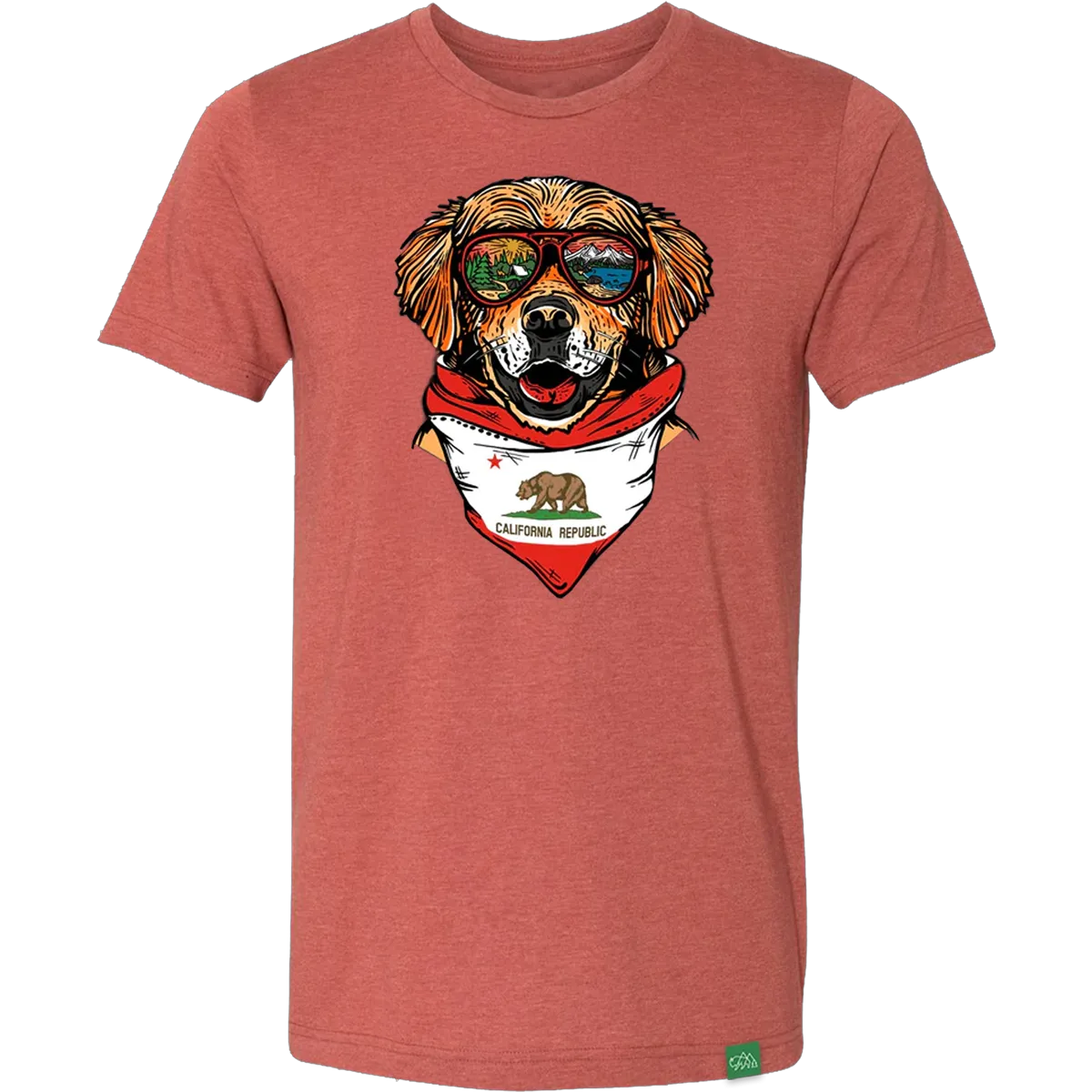AdjustableWaist MicroPerforatedTexture Men's Maximus the California Dog Tee