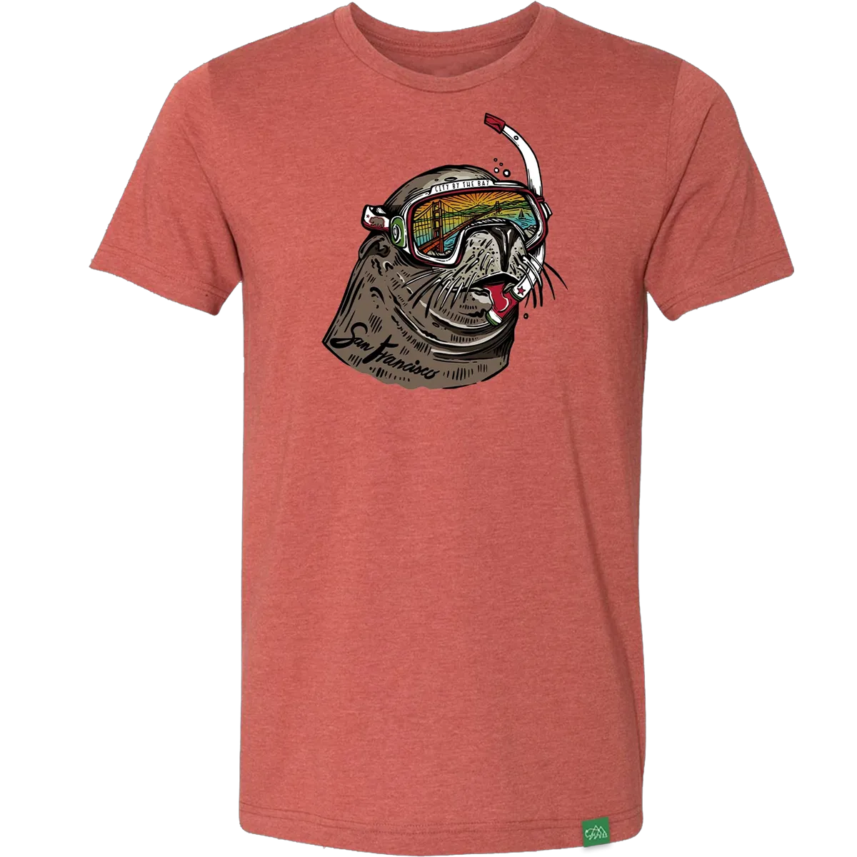 AbrasionResistant Material Men's Miami Vice SF Sea Lion Tee