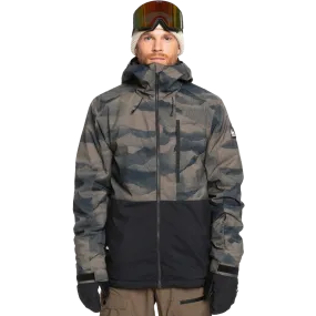 Luxury Core Men's Mission Printed Block Jacket
