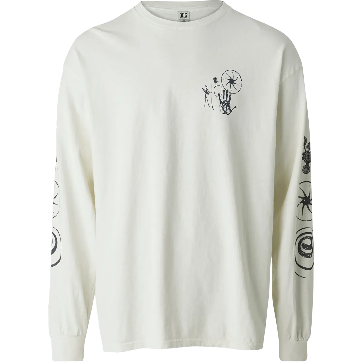 Lightweight insulation AirflowOptimized Men's Nature Drawing Long Sleeve
