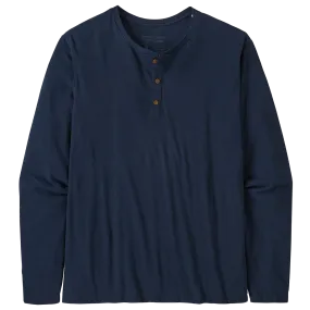 Men's Organic Cotton Lightweight Henley AntiPilling Technology