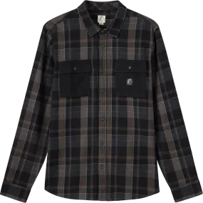 Men's O'riginals Clashed Flannel World Glow Art Mood