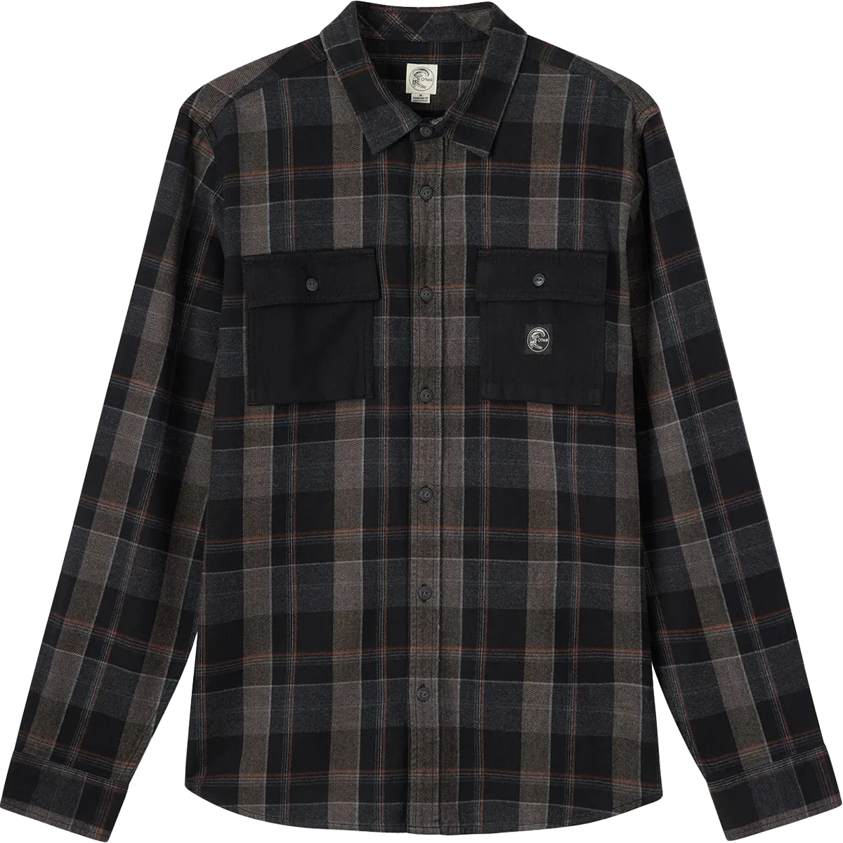 Men's O'riginals Clashed Flannel World Glow Art Mood