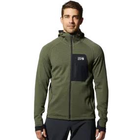 Men's Polartec Power Grid Full Zip Hoody Design Glow BiasCut Trims