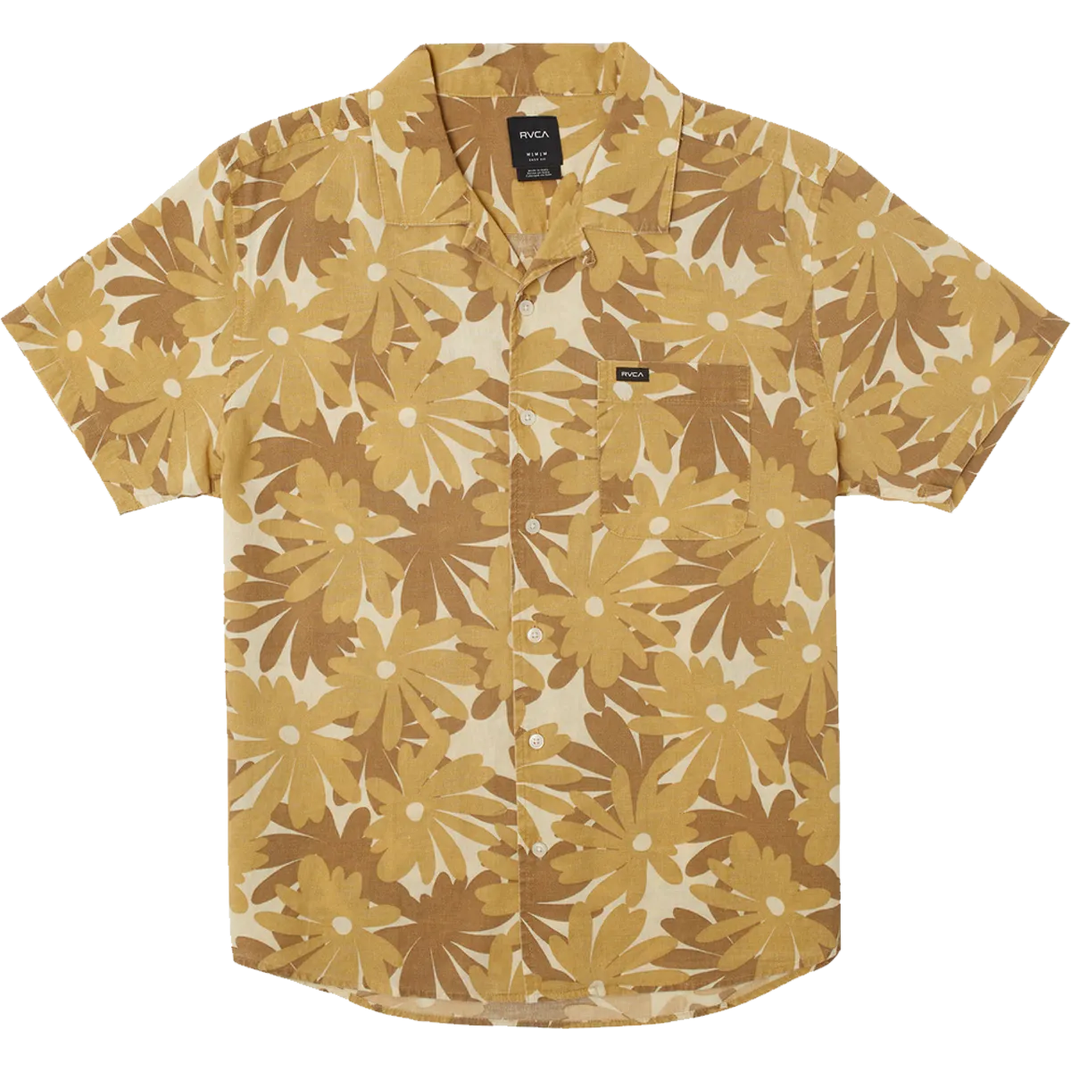 Men's Pop Floral Short Sleeve Shirt Young Edge